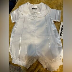 Christening outfit. White NWT 3-6 months